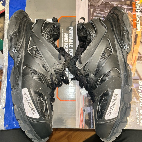 Balenciaga Black Trail Sneakers - Picture 4 of 13